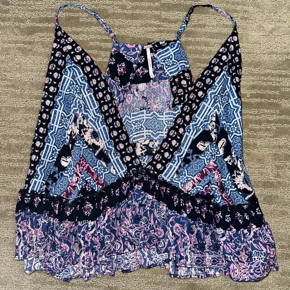 NWOT Free People Boho Top - Picture 8 of 11